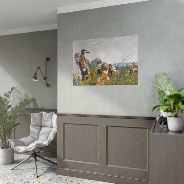 92408-314.jpg Berry Pickers by Winslow Homer Poster