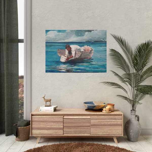 92408-328.jpg The Water Fan by Winslow Homer Poster