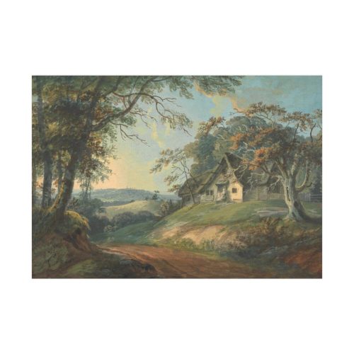 Cottage in a Landscape Poster