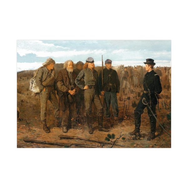Prisoners from the Front by Winslow Homer Poster