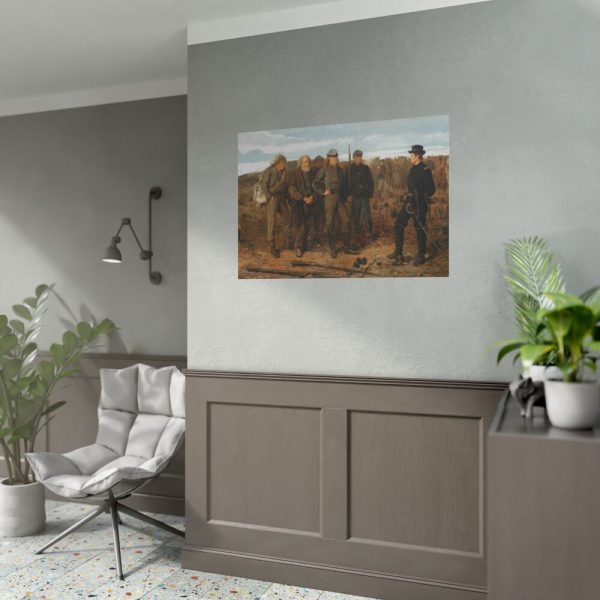 Prisoners from the Front by Winslow Homer Poster