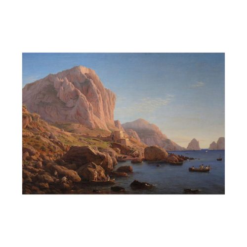 92408-57.jpg A Rocky Coast by Christen Købke Poster