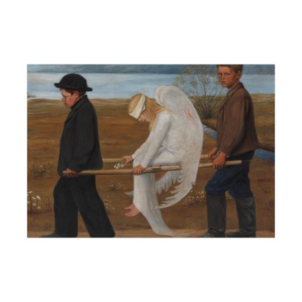 92408-72.jpg The Wounded Angel by Hugo Simberg Poster