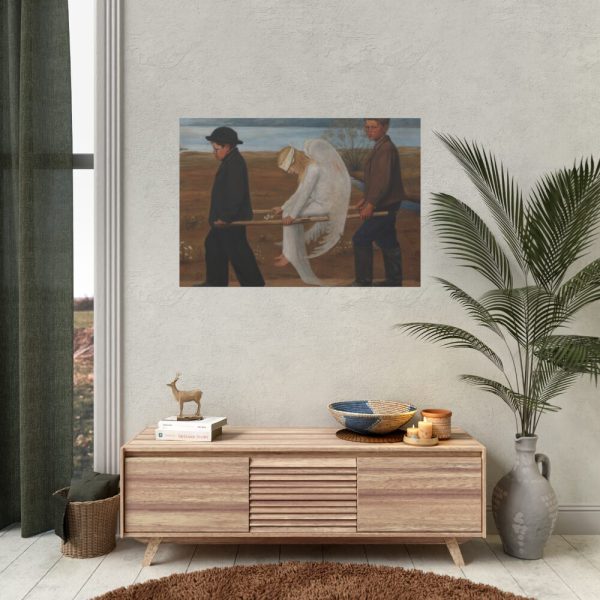 92408-73.jpg The Wounded Angel by Hugo Simberg Poster