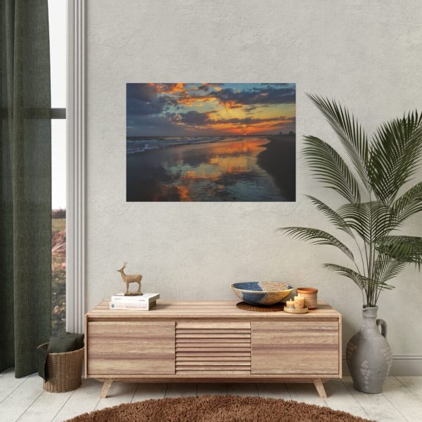 92408-88.jpg Caribbean Sea Sunset Poster