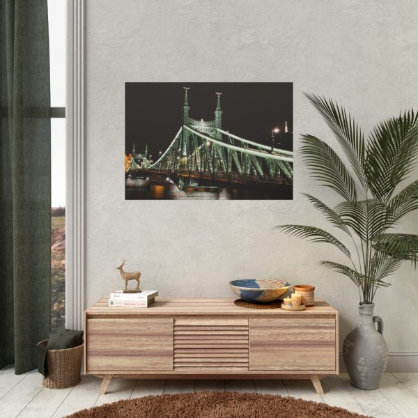 92408-94.jpg Budapest Liberty Bridge Franz Joseph Poster