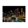 92409-102.jpg Skyscrapers lights Poster
