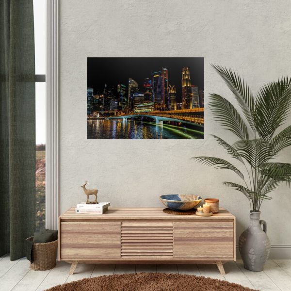 92409-103.jpg Skyscrapers lights Poster