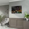 92409-104.jpg Skyscrapers lights Poster