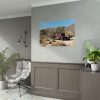 92409-110.jpg Oldtimer Wreck Rusty Truck Historic Desert California Poster