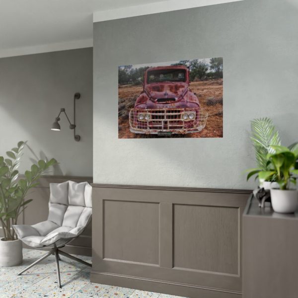 Austin Truck In Australian Nature Poster
