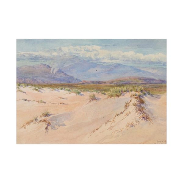 92409-12.jpg Sand Dunes, Harlech, North Wales, Poster