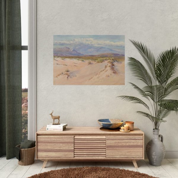 92409-13.jpg Sand Dunes, Harlech, North Wales, Poster