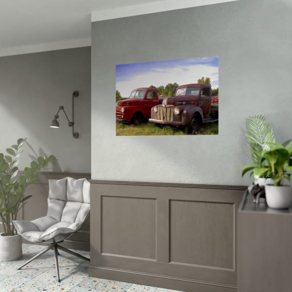 92409-137.jpg Old American Pickup Truck Poster