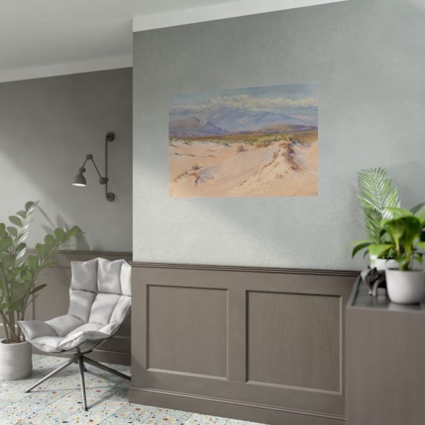 92409-14.jpg Sand Dunes, Harlech, North Wales, Poster