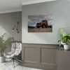 Broken Truck Left in the Desert Poster