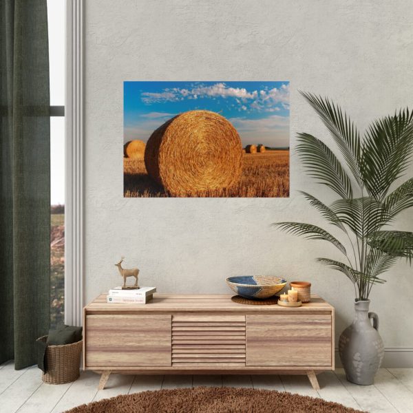 92409-169.jpg Straw Bales Poster