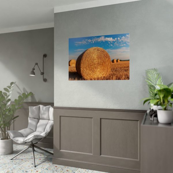 92409-170.jpg Straw Bales Poster