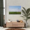 92409-172.jpg Wind Turbines in Rural Missouri Poster