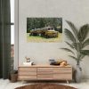 92409-175.jpg Log Truck Wrapped in Wire Poster