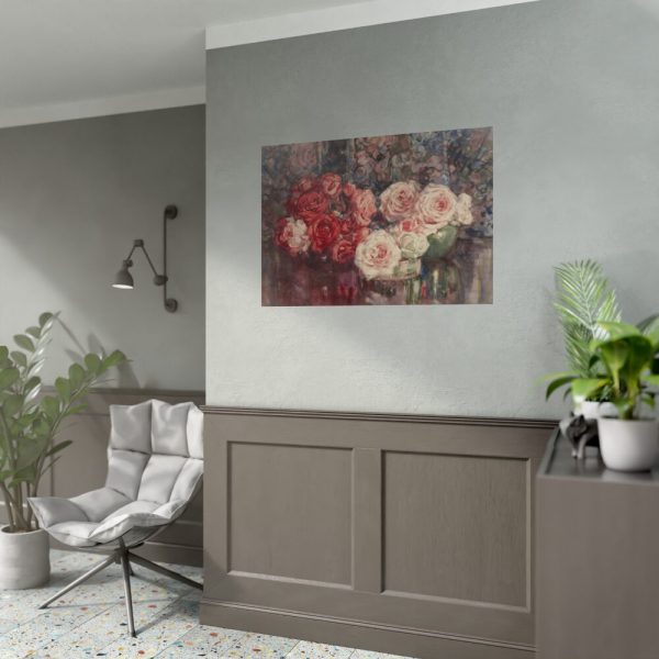 92409-182.jpg Margaret Stoddart Roses Poster