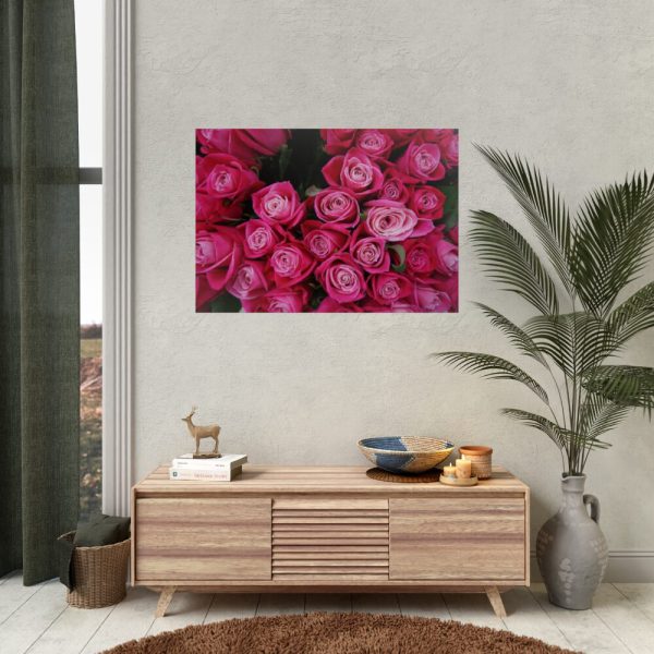 Flowers Rose Pink Bouquet Poster