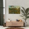 92409-196.jpg Sunset at Montmajour by Vincent van Gogh Poster