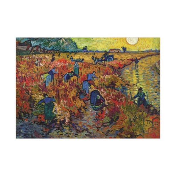 92409-216.jpg Vincent van Gogh's The Red Vineyard Poster