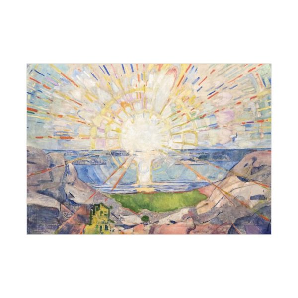 92409-258.jpg Solenintro by Edvard Munch Poster