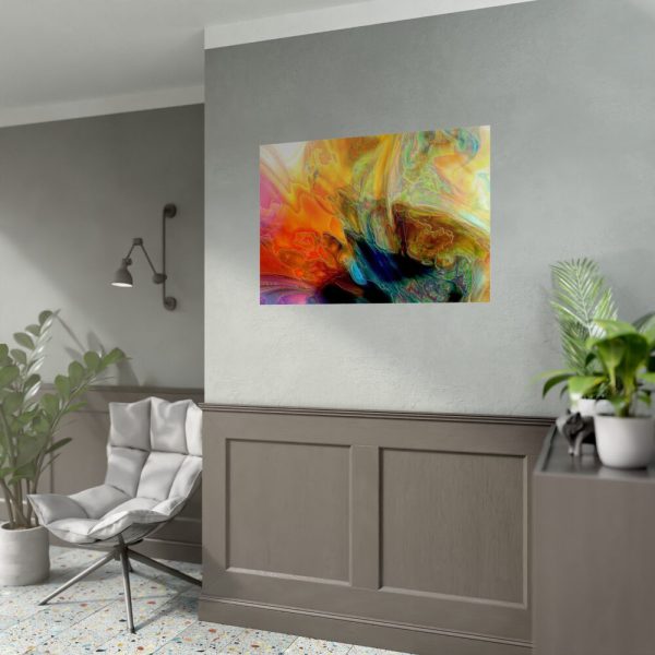 Colorfulness art Poster
