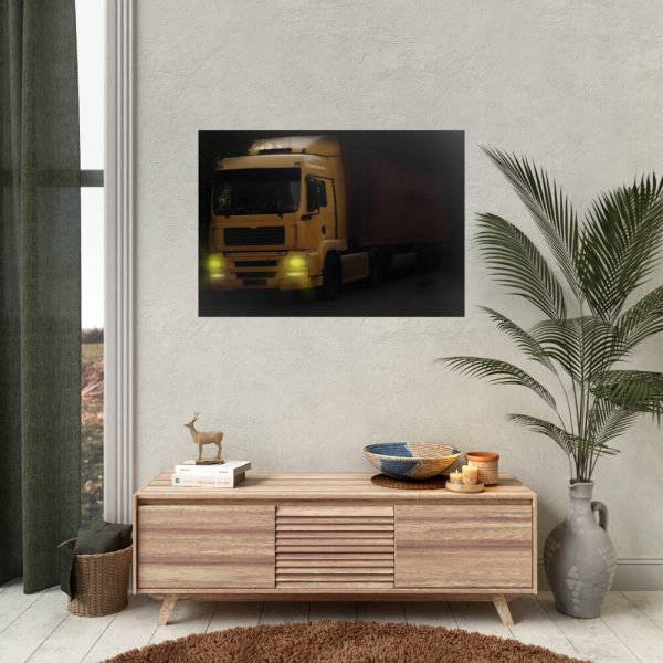Yellow Truck Poster