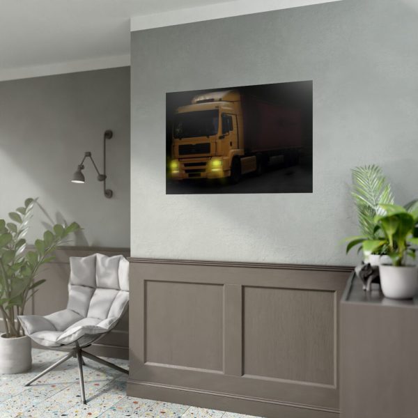 Yellow Truck Poster