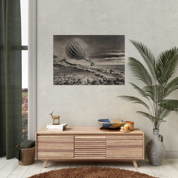 92409-298.jpg Descent of the Balloon Neptune Poster