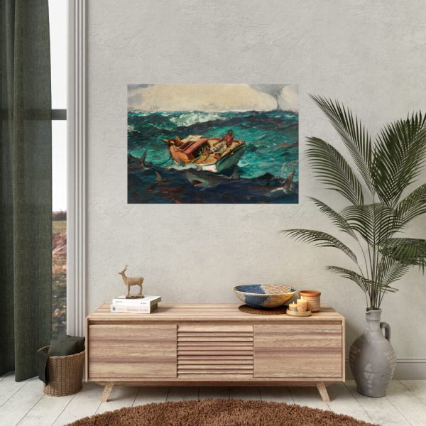 92409-301.jpg The Gulf Stream by Winslow Homer Poster