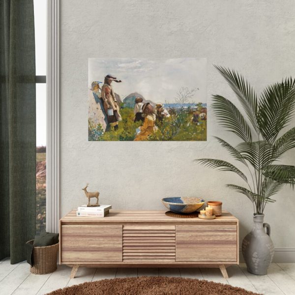 92409-313.jpg Berry Pickers by Winslow Homer Poster