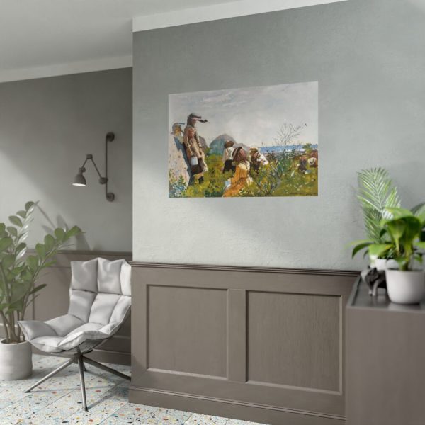92409-314.jpg Berry Pickers by Winslow Homer Poster