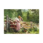 Feeding Time by Winslow Homer Poster - Image 4