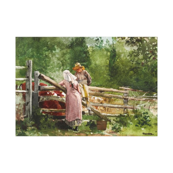 Feeding Time by Winslow Homer Poster - Image 4