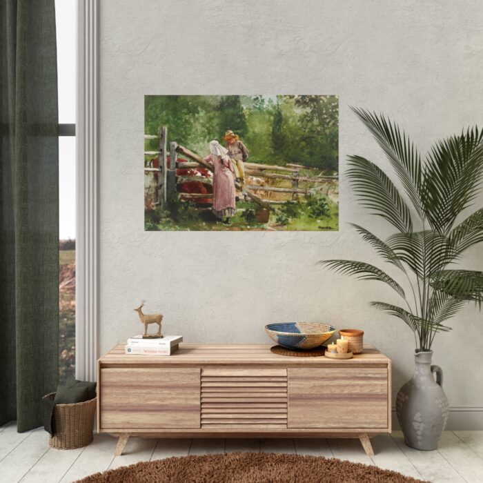 Feeding Time by Winslow Homer Poster - Image 5