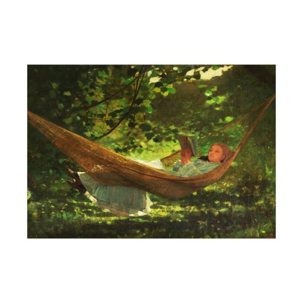 92409-45.jpg Sunlight and Shadow by Winslow Homer Poster