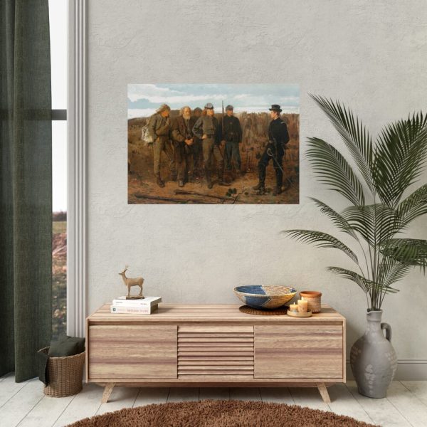Prisoners from the Front by Winslow Homer Poster