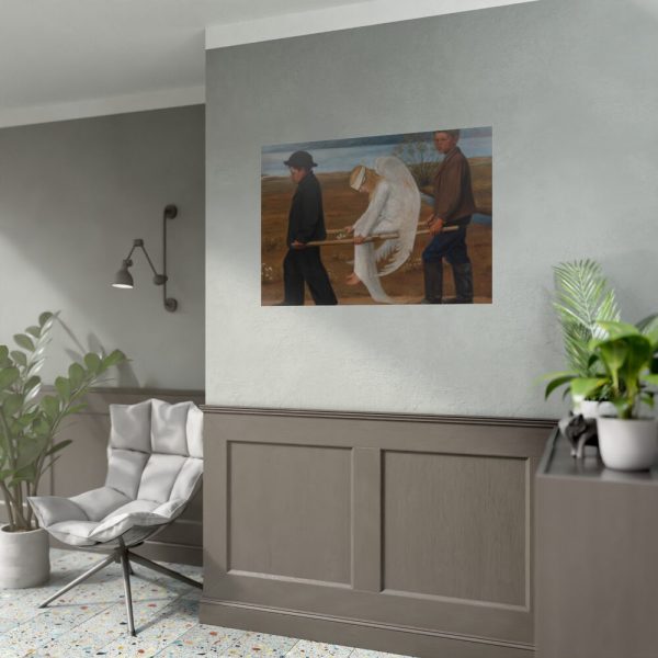 92409-74.jpg The Wounded Angel by Hugo Simberg Poster