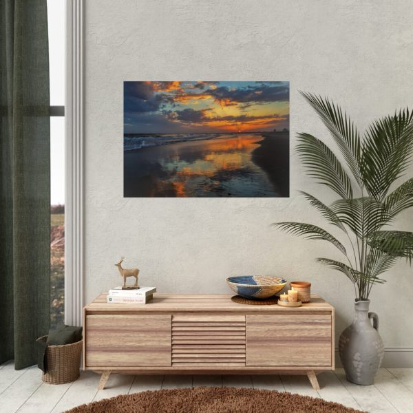 92409-88.jpg Caribbean Sea Sunset Poster