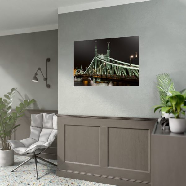 92409-95.jpg Budapest Liberty Bridge Franz Joseph Poster