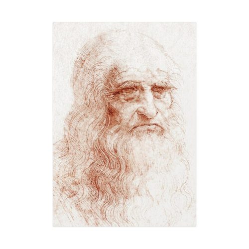 92410-111.jpg Self-portrait by Leonardo da Vinci Poster