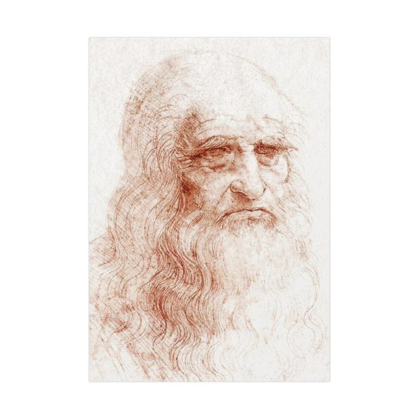 92410-111.jpg Self-portrait by Leonardo da Vinci Poster