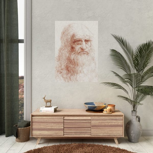 92410-112.jpg Self-portrait by Leonardo da Vinci Poster