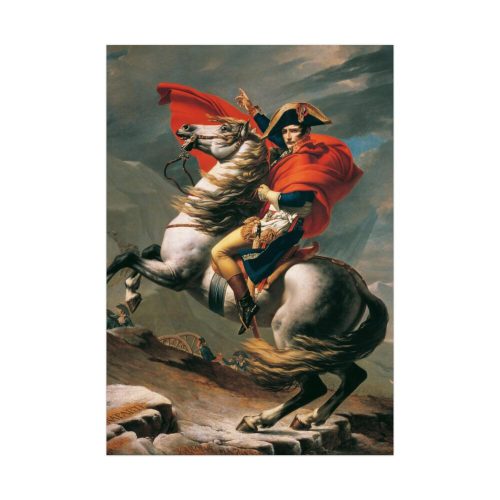 92410-144.jpg Napoleon Crossing the Alps by Jacques-Louis David Poster