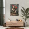 Napoleon Crossing the Alps by Jacques-Louis David Poster