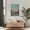 92410-148.jpg Study for View of the Pont de Sèvres by Henri Rousseau Poster